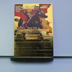 Pokemon FAN GOLD FOIL Shining Charizard - Image 1