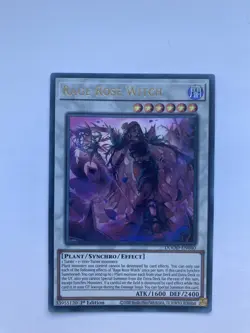 DOOD-EN040 Rage Rose Witch : Ultra Rare 1st Edition Mint YuGiOh Card - Image 1