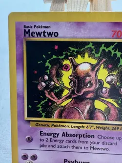 Mewtwo Black Star Promo 14 WOTC Pokemon Card 1999 Rare Vintage English Rare (NH) - Image 3