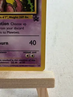 Mewtwo Black Star Promo 14 WOTC Pokemon Card 1999 Rare Vintage English Rare (NH) - Image 5