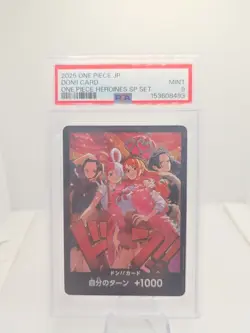PSA 9 Don!! Card Heroines Special Set Nami Robin Uta Hancock One Piece Card JPN - Image 1