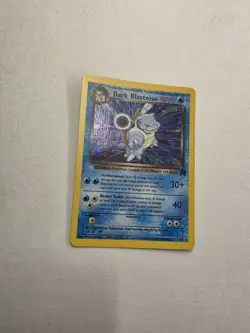 Dark Blastoise 3/82 Holo Rare card from the Team Rocket expansion - Image 2