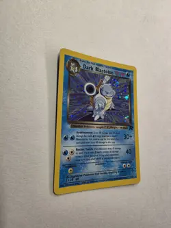 Dark Blastoise 3/82 Holo Rare card from the Team Rocket expansion - Image 3