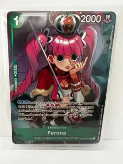 Perona IB Vol.04 Promo Card Alt Art OVP Englisch NM OP09-034 AA One Piece TCG - Image 1