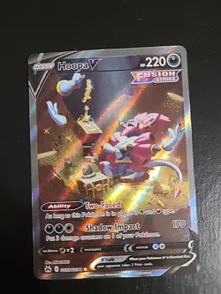 Hoopa V GG53/GG70 Ultra Rare Crown Zenith: Galarian Gallery Pokemon Card NM - Image 1