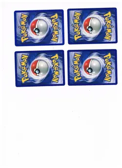POKEMON GYM CHALLENGE SET -bundle of 4 cards (GTF#57) - Image 2