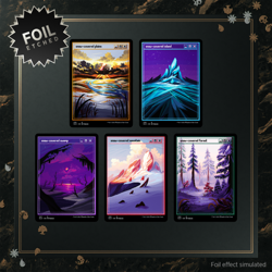 PIXELSNOWLANDS.JPG Secret Lair Foil Etched | Factory Sealed | MTG - Image 1