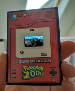 ✔X3 TOPPS Film Frame Movie 2000 Pokemon Authentic Card Pikachu Lugia Ash - Image 1