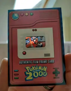 ✔X3 TOPPS Film Frame Movie 2000 Pokemon Authentic Card Pikachu Lugia Ash - Image 2