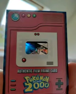 ✔X3 TOPPS Film Frame Movie 2000 Pokemon Authentic Card Pikachu Lugia Ash - Image 3