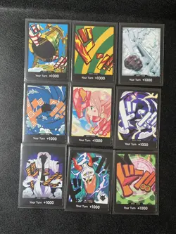One Piece Card Game Don!! 9 Cards Regular - Image 1
