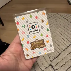 A TOM NOOK 002 Animal Crossing Amiibo Authentic Nintendo Mint Card From Series 1 - Image 2