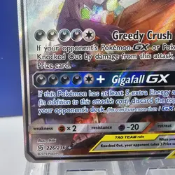 Mega Sableye & Tyranitar GX 💎- 226/236 - Pokemon Unified Minds Full Art Card NM - Image 5