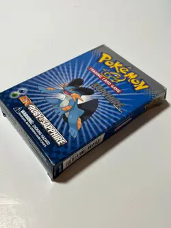 Pokemon Trading Card Game Sapphire Theme Deck (2003) with Accessories! - Image 2