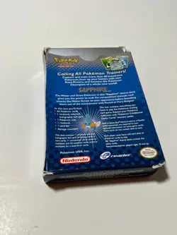 Pokemon Trading Card Game Sapphire Theme Deck (2003) with Accessories! - Image 3