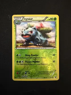 Ivysaur Reverse Holo 2/108 Dark Explorers Pokemon Card - LP - Image 1