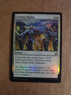 Zealous Display 0045 FOIL MTG: Edge of Eternities Combine Ship 1-10 $4.88 - Image 1