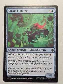 UTROM MONITOR COMMANDER: TEENAGE MUTANT NINJA TURTLES 113 C NM WJB0120 - Image 1