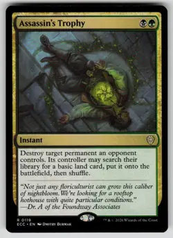 Assassin's Trophy Normal R Commander: Lorwyn Eclipsed 119 NM - Image 1
