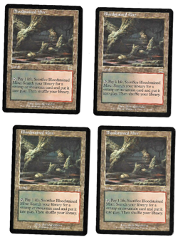 Bloodstained Mire #313 (NM) Onslaught ONS Magic MTG Playset - Image 3