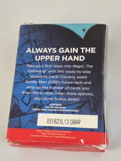 Magic: The Gathering | Marvel's Spider-Man Welcome Deck (Blue - Image 4
