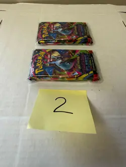 Pokemon Mega Evolution Phantasmal Flames Booster Packs Art Set - 2 Set Of 4 - Image 3