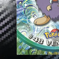 Topps 1999 Tv Animation Pokemon #48 Venonat LP - Image 4