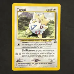 Togepi 30/53 Wotc Promo Black Star Promo Pokemon - Image 1