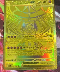 Pokemon Mega Zygarde ex 124/088 Mega Hyper Rare 2026 ME03: Perfect Order - Image 3