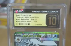 Pokemon Mega Froslass ex 224/193 Mega Dream Mega Attack Rare Holo CGC Prist. 10 - Image 2