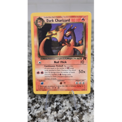 Pokemon - Dark Charizard Rare Team Rocket 21/82 English 80 HP - Image 1