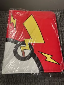 9 Pocket Pokemon Card Binder With Pages - Image 1