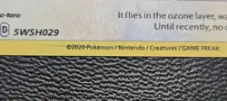 Pokemon TCG Rayquaza SWSH029 Sword & Shield Cosmos Holo Black Star Promo - LP - Image 3