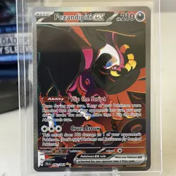 Pokemon TCG SV: Shrouded Fable Fezandipiti ex 092/064 Special Illustration Rare - Image 1