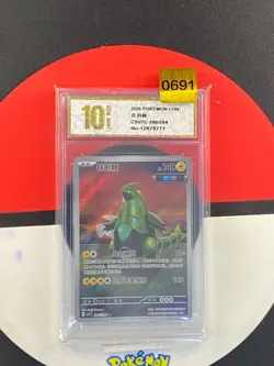 Pokemon TCG S-Chinese Iron Thorns CSV7C 206/204 AR Grade10 - Image 1