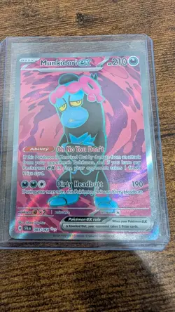 Pokemon TCG Munkidori Ex 83/64 - Shrouded Fable - Full Art NM Ultra Rare - Image 1