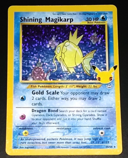 POKEMON CELEBRATIONS CLASSIC COLLECTION - SHINING MAGIKARP (66/64) - EX/NM - Image 1