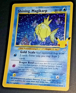 POKEMON CELEBRATIONS CLASSIC COLLECTION - SHINING MAGIKARP (66/64) - EX/NM - Image 4