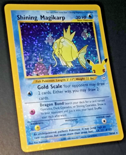 POKEMON CELEBRATIONS CLASSIC COLLECTION - SHINING MAGIKARP (66/64) - EX/NM - Image 5