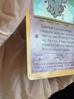Wobbuffet 16/75 Pokemon Neo Discovery Holo Rare, Ungraded - Image 4