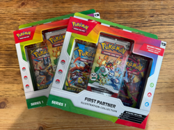 Pokemon First Partner Illustration Collection Series 1 Box - Factory Sealed x 2 - Image 1