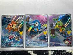 Gen 4 Sinnoh Starters First Partner Illustration Collection Series 1 Pokemon TCG - Image 1