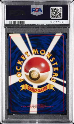 1996 POKEMON BASE SET JAPANESE #38 NINETALES-HOLO PSA 8 - Image 2