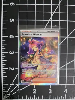 Acerola's Mischief MEG 183/132 Pokemon Mega Evolution NM/M - Image 1