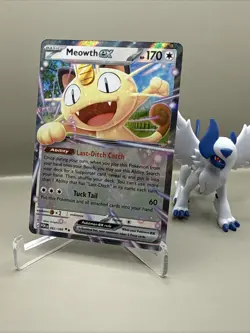 Meowth EX 062/088 ME03: Perfect Order Pokemon TCG Double Rare NM Holo - Image 3