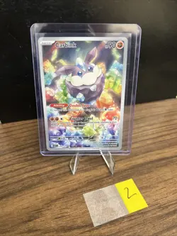 Pokemon Carbink 242/217 SV6 Illustration Rare Holo Full Art Basic HP 90 - Image 1