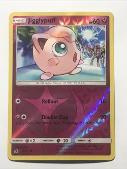 Pokemon TCG Jigglypuff 71/111 Reverse Holo Crimson Invasion Sun & Moon - Image 1