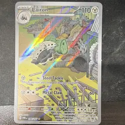 Pokemon Lairon Illustration Rare Holo 184/167 Sv06 Twilight Masquerade - Image 1