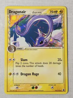 Played (LP) Dragonair - Non-Holo #41 Delta Species Pokemon TCG - Image 1