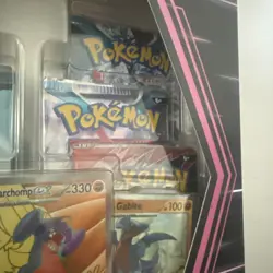Pokemon TCG: Cynthia’s Garchomp ex Premium Collection box Sealed - Image 3